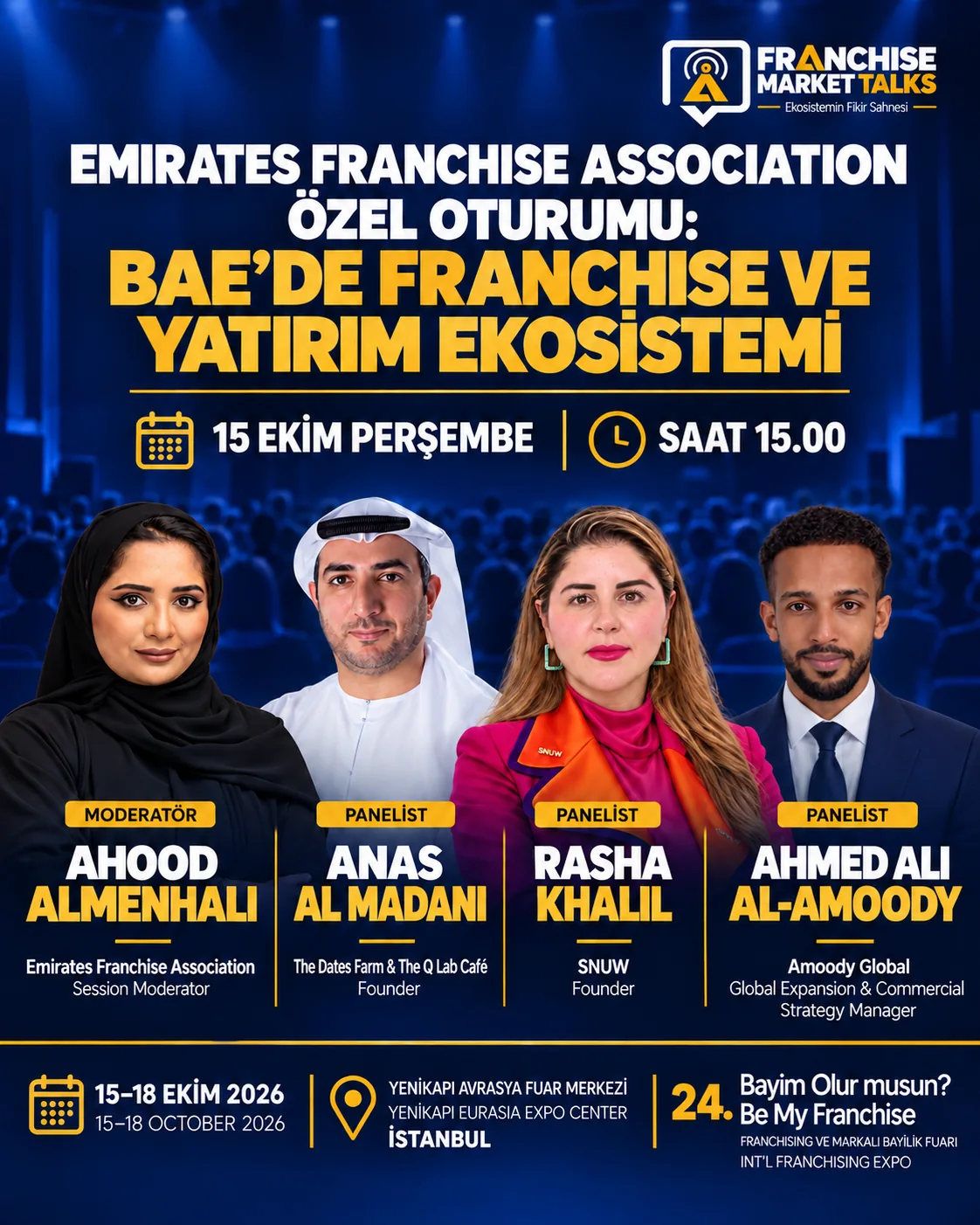 Medyafors fuarı BAE ile franchise köprüsü kuruyor